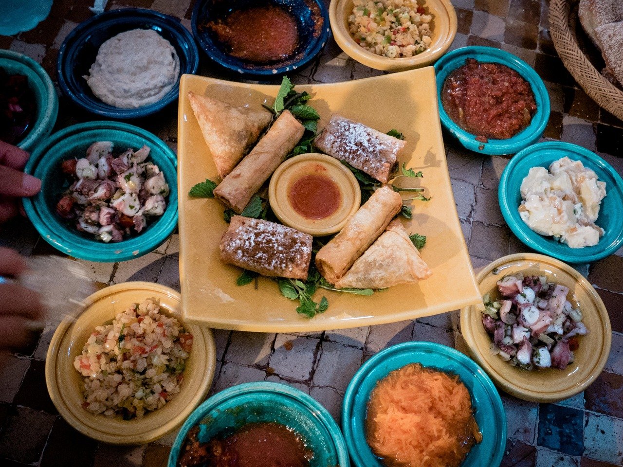 Traditional Moroccan food